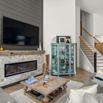 Tall Cliffs: Contemporary Craftsman Style Home