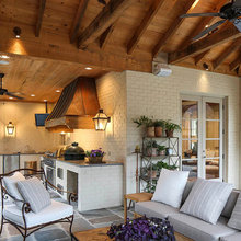 outdoor kitchen