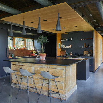 Industrial Architectural Kitchen in Rowayton