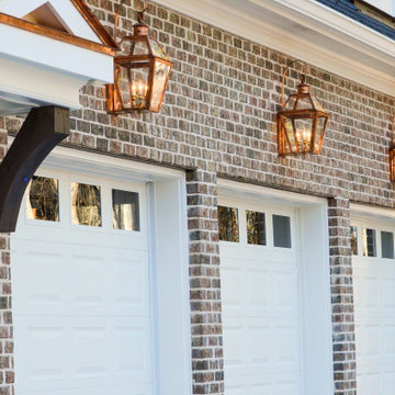 Garage Lighting, Lantern & Scroll