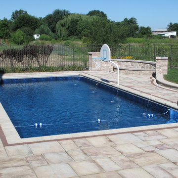16 x 36 Rectangle with Automatic Pool Cover