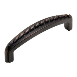 Cosmas - Cosmas 228-3ORB Oil Rubbed Bronze 3&rdquo; CTC Rope Cabinet Pull [25-PACK] - Cabinet And Drawer Handle Pulls