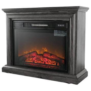 Electric Fireplace Insert With Remote, 1400W