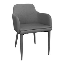 Nova Armchair in Grey - Dining Chairs