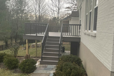 Example of a trendy home design design in Cincinnati