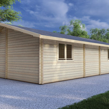2 Bedroom Log Cabins