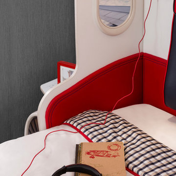 First Class Airplane Kids Bedroom
