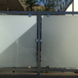Glass Railing - Home Fencing And Gates