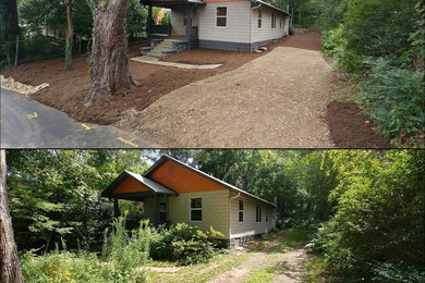 Sokol Landscaping Before and After
