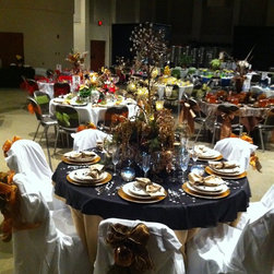 Event Gala Table decor Reception 2014 - Tabletop