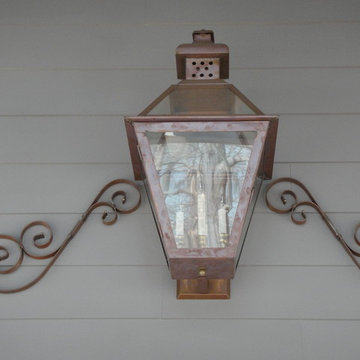 Wall Mounted Copper Lantern