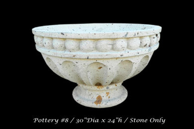A beautiful stone pottery