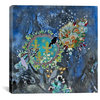 Lia Porto Canvas Print // Zoom En El Bosque Azul // 37" H X 37" W