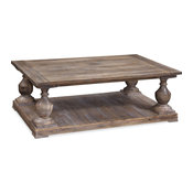Hitchcock Rectangular Cocktail Table, Smoked Barnwood