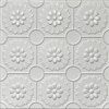 20"x20" Styrofoam Glue Up Ceiling Tiles, R36W Plain White