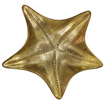 Get My Rugs LLC - Handmade Decorative Aluminium Tray, Gold Color Coated - This star shaped tray is one of the classics which are available from the lists of the trays. This trayis super handy and at the same time this tray brings out the best of the snacks/beverages. This handmade decorative tray can be placed anywhere or can be used to serve.