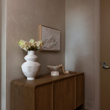 Aurelia Residence | Custom Entry Console & Luxury Foyer Design