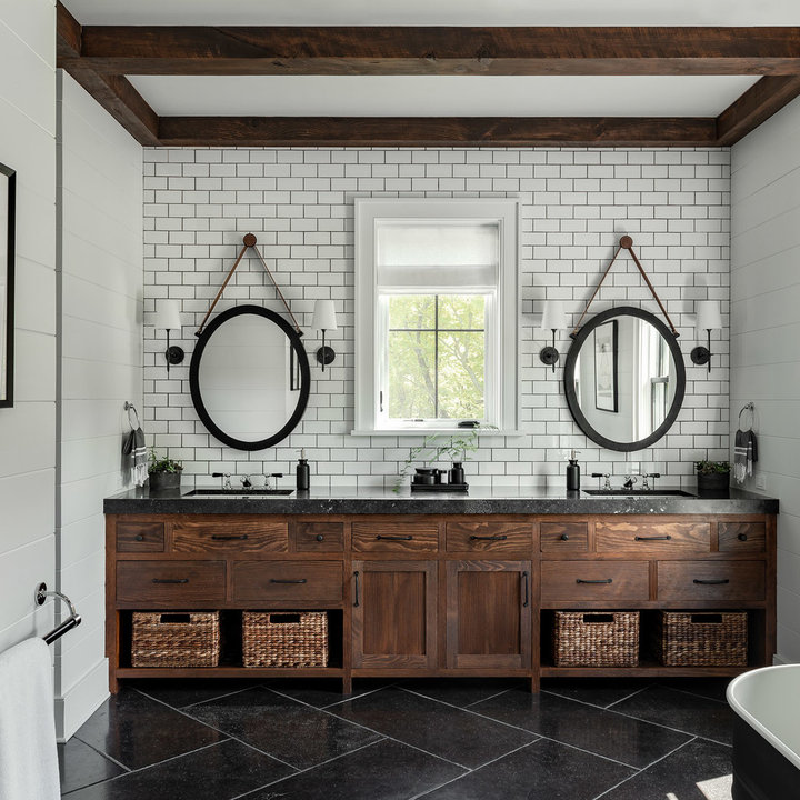75 Beautiful Country Bathroom Ideas & Designs - December 2025 | Houzz AU