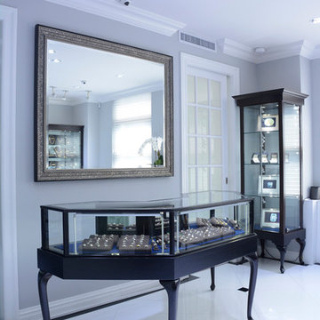 Queen Anne Display Cases