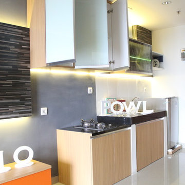Interior Apartemen Dago Suite 1 Bed Room Harley Davidson