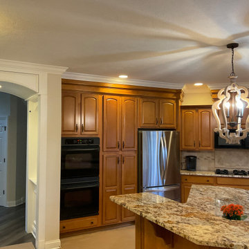 2022 US Cabinet Deport Before & After Kitchen Of The Year