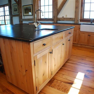 Country kitchen with Roger S. Wright Furniture