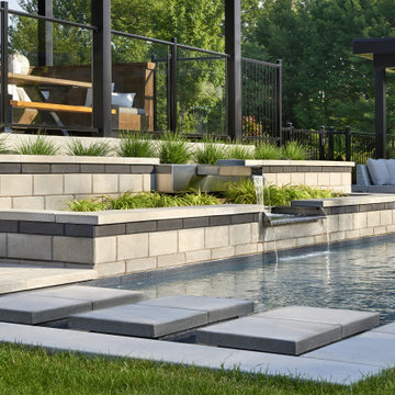Poolside Paradise in St-Jean-sur-Richelieu, QC