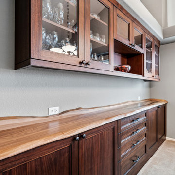 ISLAND REHAB IN AURORA & A NEW CUSTOM DINING BUFFET