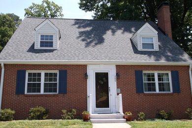 Example of a classic exterior home design in Other