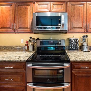 African Rainbow Granite Kitchen