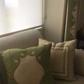 Tiburon Green Trim Bedding