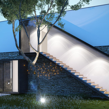 Maison contemporaine - Maison CHA