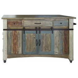 Farmhouse Kitchen Islands And Kitchen Carts by Crafters and Weavers