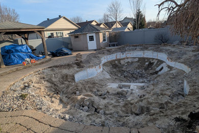 This is an example of a traditional landscaping in Ottawa.
