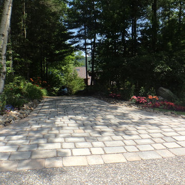 Permeable Paver Driveway Apron