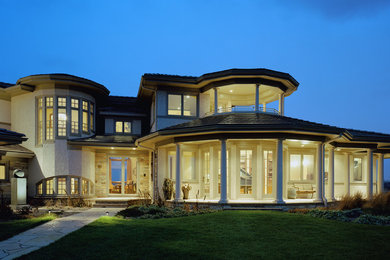 Traditional exterior in Omaha.