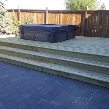 West Springs - Deck & pavers