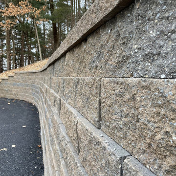 Driveway Retaining Wall