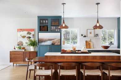 Inspiration for an eclectic kitchen remodel in San Francisco