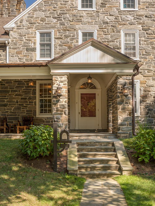 Stone Porch Steps Houzz