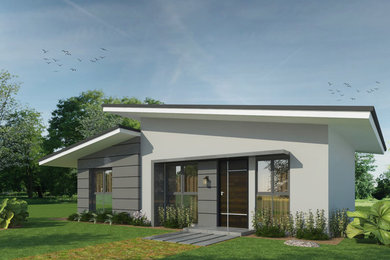 Photo of a contemporary detached granny flat.