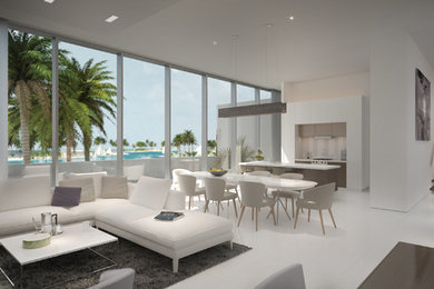 Home design - contemporary home design idea in Other