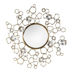 Blossom Mirror - Baker Furniture - Wall Mirrors
