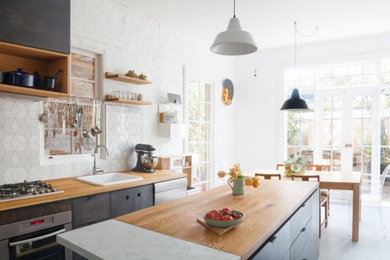 Example of a kitchen design in Other