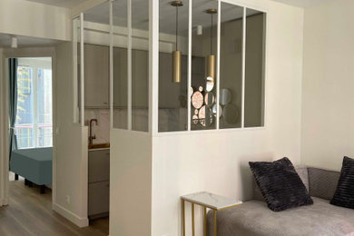 Idée de décoration pour un salon design.