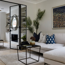 Open plan living area