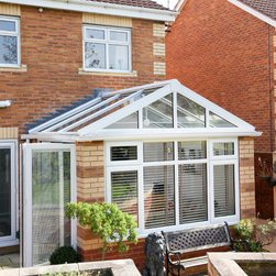 White Conservatory with PVCu Bi-Fold Doors - Products