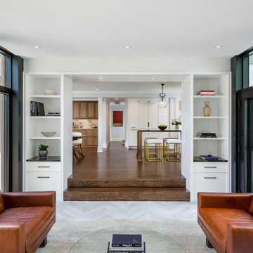 Modern Tudor Sunroom