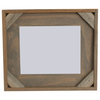 Cornerblock Frame, Frontier Series, 4"x6", Whitewash