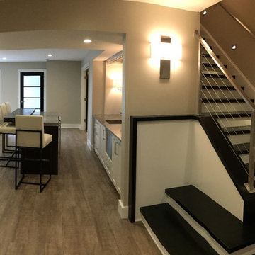 Stainless Steel Cable Railing - Rectangle Tube Top (Interior)